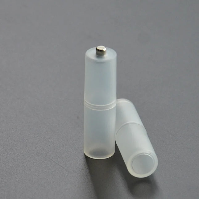 2/4pcs AAA to AA Size Battery Converter Adapter Batteries Holder Negative pole Durable Case Switcher
