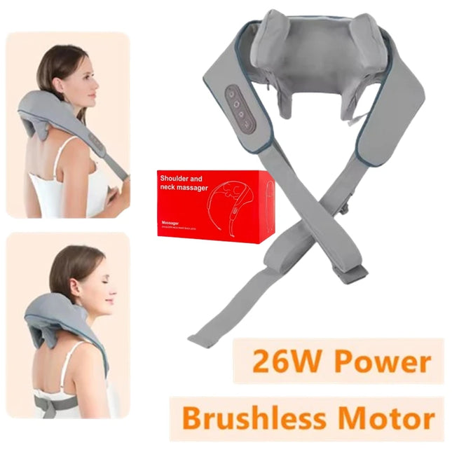 Shoulder-Neck Massager Back-Shoulder Massager Back-Shoulder Massager Cordless Massager Shoulder-Neck Massager Pillow-Neck Massager Back Muscle Pulls Cycle Full Body Massager