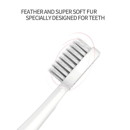 Sonic Electric Toothbrush for Men and Women Adult Household Non Rechargeable Soft Hair IPX6 Waterproof