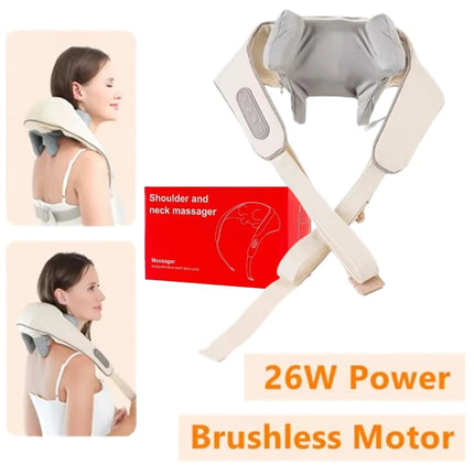 Shoulder-Neck Massager Back-Shoulder Massager Back-Shoulder Massager Cordless Massager Shoulder-Neck Massager Pillow-Neck Massager Back Muscle Pulls Cycle Full Body Massager