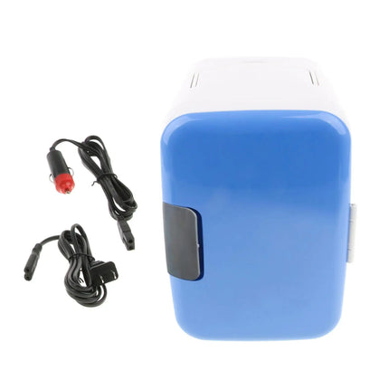 Brand New 4L Portable Mini Fridge Cooler Warmer Electric Refrigerator Blue