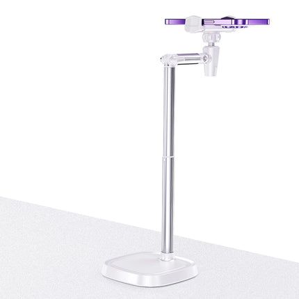 Phone Holder Height Adjustable Phone Holder for Live Broadcast, Portable Folding Multi-Angle Adjustable Stand for Cell Phone