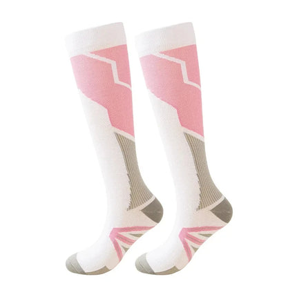 Compression Socks Medical Blood Circulation Diabetes Pregnancy Outdoor Running Natural Hiking Varicocele Calf Edema Elastic Sock