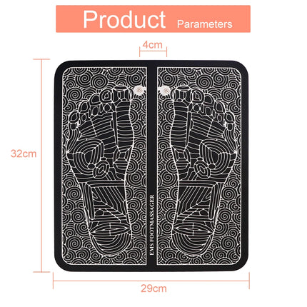 Electric Massage Sole Pad Relieve Sore Feet Leg Cramps Pulse Sole Massager EMS Foot Massager Pad Improve Blood Circulation