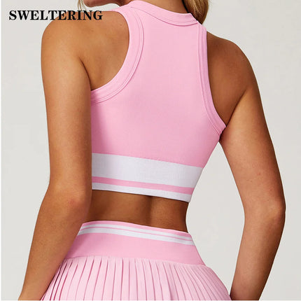 Fitness Bra Women Workout Top Color Blocking Gym Underwear Push Up Sexy Sports Bra Athletic Sport Bra Backless Gym Yoga Crop Top
