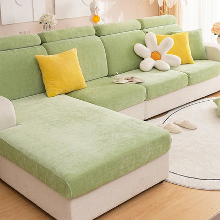 Solid color minimalist modern sofa cover is universal all year round, slip resistant, dirt resistant, pet friendly, and machine