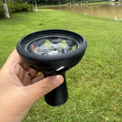 Silicone Glass Tobacco Bowl for Shisha Hookah Charcoal Holder Chicha  Narguile Sheesha Accessories
