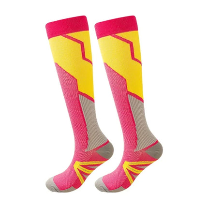 Compression Socks Medical Blood Circulation Diabetes Pregnancy Outdoor Running Natural Hiking Varicocele Calf Edema Elastic Sock