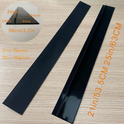 Silicone Stove Counter Gap Cover Set of 2 Silicone Kitchen Gap Filler Heat Resistant Silicone Stove Counter Gap Filler 21''/25''