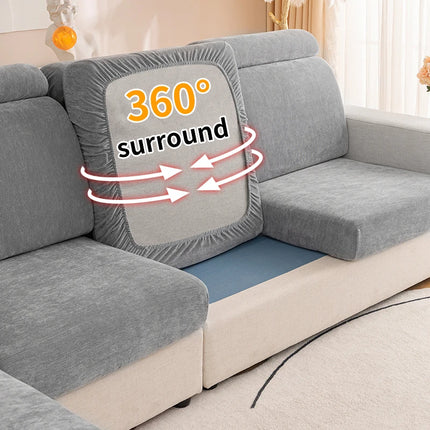 Solid color minimalist modern sofa cover is universal all year round, slip resistant, dirt resistant, pet friendly, and machine