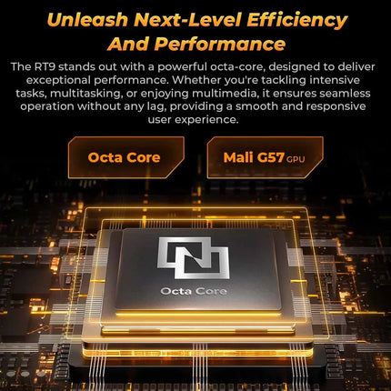 Oukitel RT9 4G Rugged Tablet 10.1" HD Display 24GB RAM 256GB Waterproof Tablet 11000mAh Battery Android 14.0 Tablet PC