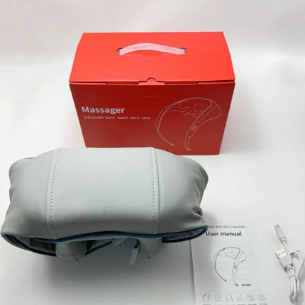 Shoulder and Neck Massager Professional Edition - With realistic humanoid massage, rechargeable to relax muscles, home masseur