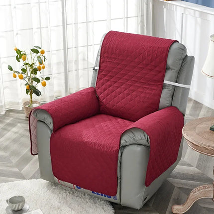 Quilted Recliner Sofa Cover Dogs Pets Kid Anti-Slip Chair Covers Anti-wear  Armchair Slipcovers Furniture Protector