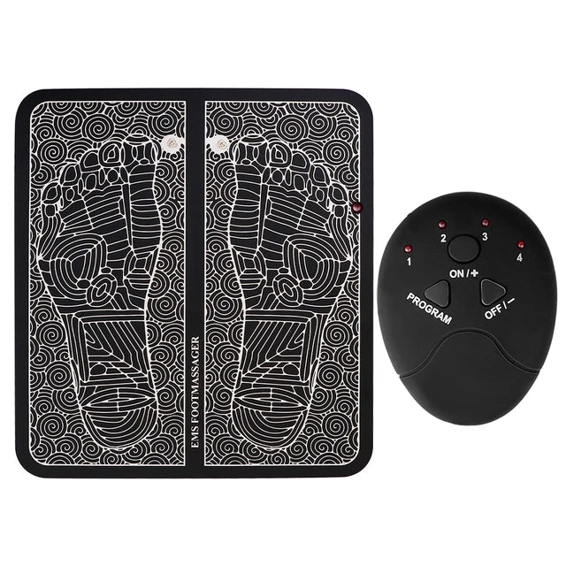 Electric Massage Sole Pad Relieve Sore Feet Leg Cramps Pulse Sole Massager EMS Foot Massager Pad Improve Blood Circulation