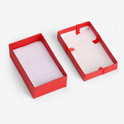 Bow Jewelry Box Necklace Earring Bracelet Organizer Jewelry Gift Box Storing Cardboard Bracelet Holder Jewelry Packaging Boxes