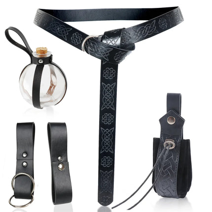 Medieval Belt Costume Accessory – Renaissance Fair & Halloween Set