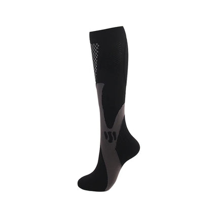 Compression Socks Varicose Veins Men's And Women's Sports Socks Football 20-30 Mmhg Elastic Anti Fatigue Pain Relief Wholesale