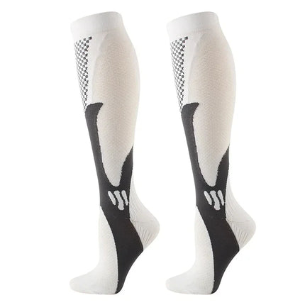 Compression Socks Medical Blood Circulation Diabetes Pregnancy Outdoor Running Natural Hiking Varicocele Calf Edema Elastic Sock
