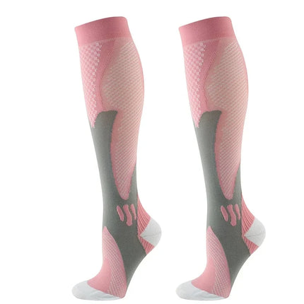 Compression Socks Medical Blood Circulation Diabetes Pregnancy Outdoor Running Natural Hiking Varicocele Calf Edema Elastic Sock