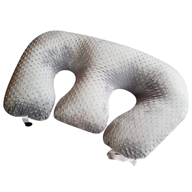 Pregnancy Pillow Twin Anti-spitting Feeding Waist Cushion Baby Pillow Multifunctional Nursing Pillow for Breastfeeding Mom