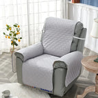 Light Gray Sofa Mat / 1 Seat