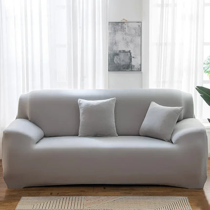1/2/3/4 Seater Silk Cool Sofa Cover for Living Room L Shap Coner Couh Cover 2024 Spandex Extenble Sofa Protecter Unti Cat Dog