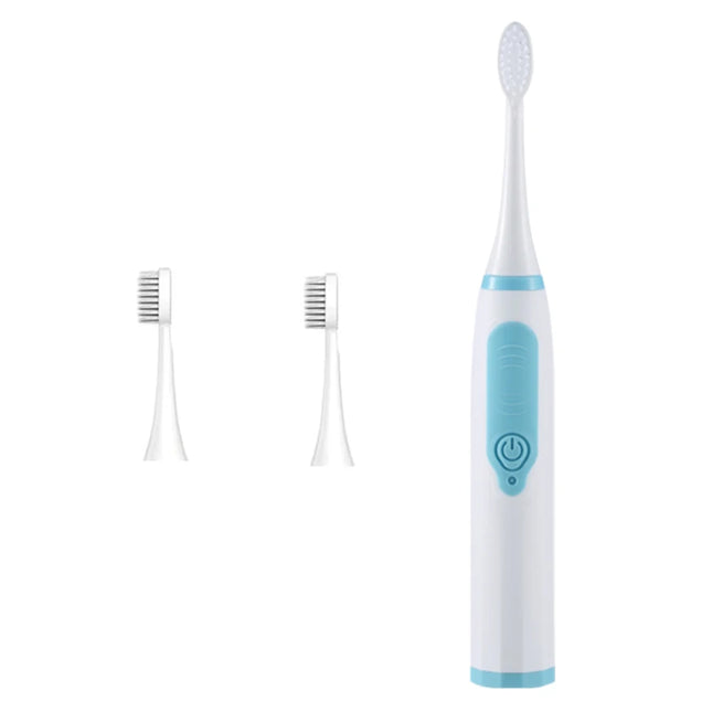 Sonic Electric Toothbrush for Men and Women Adult Household Non Rechargeable Soft Hair IPX6 Waterproof