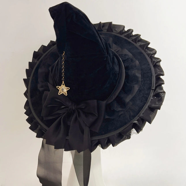 black hat halloween costume