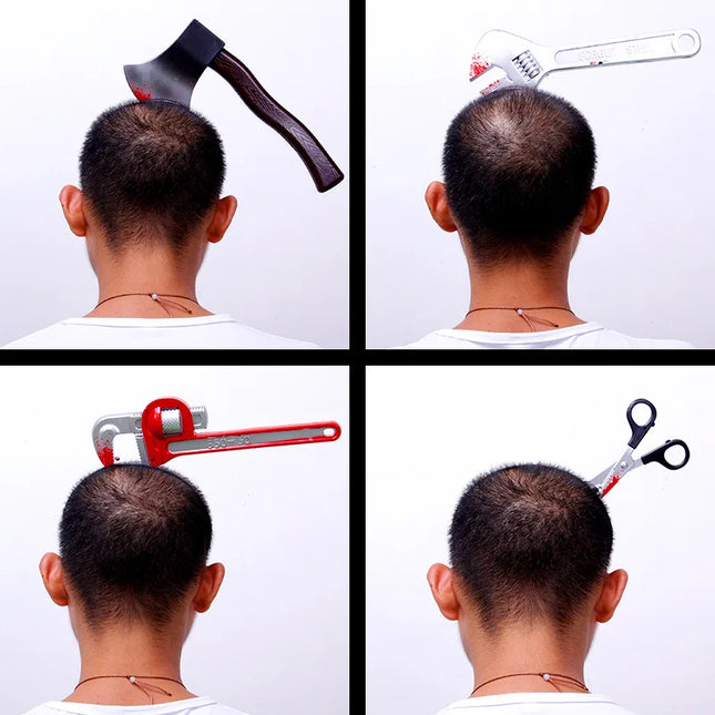 fake knife headband
