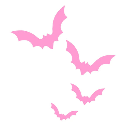 halloween mirror cling
