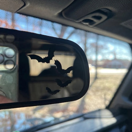 halloween mirror decal