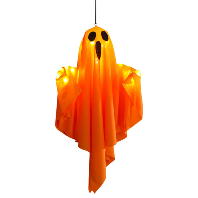 hanging ghost decoration diy