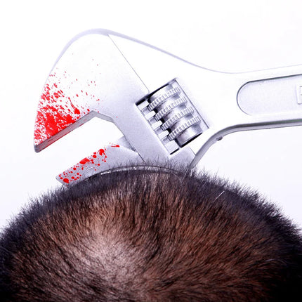 knife through head