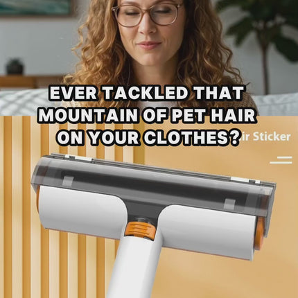 Two-Way Pet Hair Remover Lint Roller for sofa